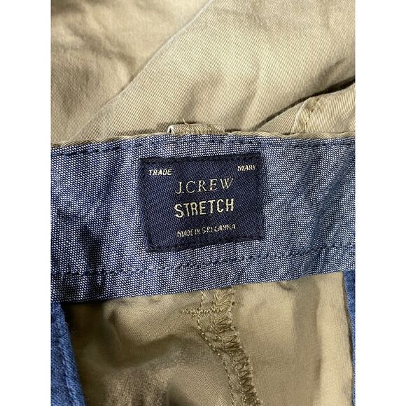 J. CREW Men's Tan Regular-Fit 10.5" Stretch Five-Pocket Chino Shorts SZ 31 - Picture 11 of 13